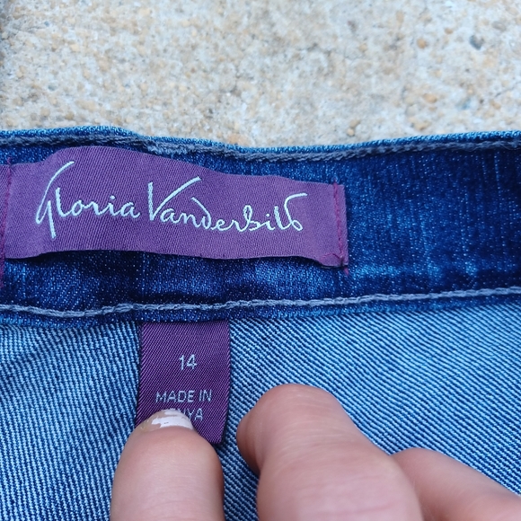 NEW Gloria Vanderbelt  Jeans 14 - Picture 3 of 4